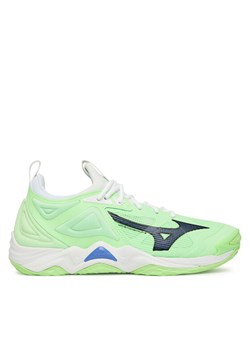 Mizuno Buty halowe Wave Momentum 3 V1GA2312 Zielony ze sklepu MODIVO w kategorii Buty sportowe męskie - zdjęcie 181118543
