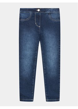 United Colors Of Benetton Jegginsy 4RW4CE00O Niebieski Regular Fit ze sklepu MODIVO w kategorii Spodnie dziewczęce - zdjęcie 181118594