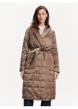 MAX&Co. Płaszcz przejściowy Puffaway 2416491012200 Brązowy Regular Fit ze sklepu MODIVO w kategorii Płaszcze damskie - zdjęcie 181118602
