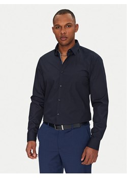 HUGO Koszula Koey 50539808 Granatowy Slim Fit ze sklepu MODIVO w kategorii Koszule męskie - zdjęcie 181118984
