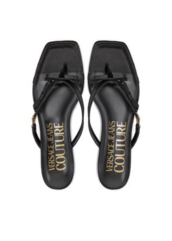 Versace Jeans Couture Japonki 76VA3S68 ZS185 899 Czarny ze sklepu MODIVO w kategorii Klapki damskie - zdjęcie 181119021