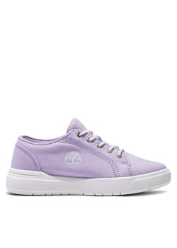 Timberland Sneakersy Seneca Bay Low Lace Sneaker TB0A695NEY21 Fioletowy ze sklepu MODIVO w kategorii Trampki dziecięce - zdjęcie 181119053