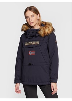 Napapijri Kurtka anorak Skidoo NP0A4GM8 Granatowy Regular Fit ze sklepu MODIVO w kategorii Kurtki damskie - zdjęcie 181119063