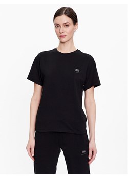 Napapijri T-Shirt S-Nina NP0A4H87 Czarny Regular Fit ze sklepu MODIVO w kategorii Bluzki damskie - zdjęcie 181119072