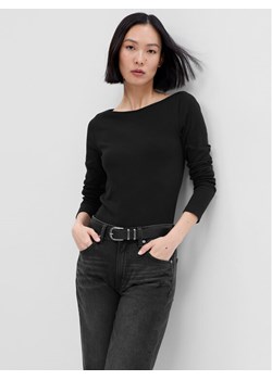 Gap Bluzka 540606-04 Czarny Slim Fit ze sklepu MODIVO w kategorii Bluzki damskie - zdjęcie 181119164