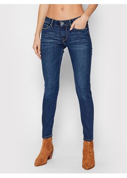 Pepe Jeans Jeansy Soho PL204174 Granatowy Skinny Fit ze sklepu MODIVO w kategorii Jeansy damskie - zdjęcie 181119172