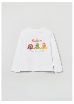 OVS Bluzka DISNEY 1607620 Biały Regular Fit ze sklepu MODIVO w kategorii Bluzki dziewczęce - zdjęcie 181119213