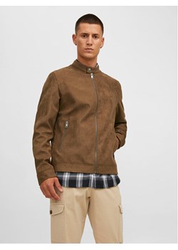 Jack&Jones Kurtka z imitacji skóry Rocky 12223141 Brązowy Regular Fit ze sklepu MODIVO w kategorii Kurtki męskie - zdjęcie 181119351