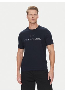 Paul&Shark T-Shirt C0P1239 Granatowy Regular Fit ze sklepu MODIVO w kategorii T-shirty męskie - zdjęcie 181119472