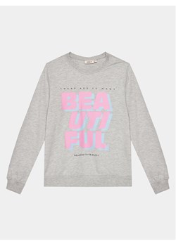 Kids ONLY Bluza 15307578 Szary Regular Fit ze sklepu MODIVO w kategorii Bluzy dziewczęce - zdjęcie 181119512