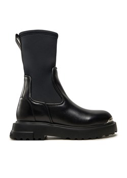 LOVE MOSCHINO Botki JA24114G0LIM600A Czarny ze sklepu MODIVO w kategorii Botki - zdjęcie 181119542