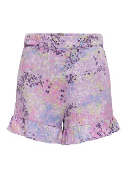 Kids ONLY Szorty materiałowe 15296803 Fioletowy Loose Fit ze sklepu MODIVO w kategorii Spodenki dziewczęce - zdjęcie 181119604
