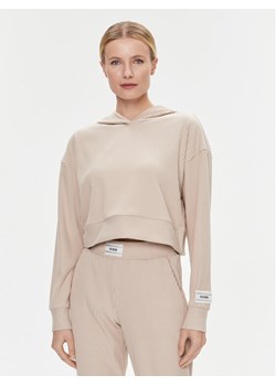 Guess Bluza Aislin V4RQ00 KC2T0 Brązowy Regular Fit ze sklepu MODIVO w kategorii Bluzy damskie - zdjęcie 181119631