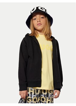 HUGO Bluza G00355 D Czarny Regular Fit ze sklepu MODIVO w kategorii Bluzy dziewczęce - zdjęcie 181119671