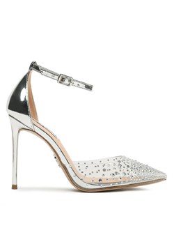 Steve Madden Szpilki Ravaged Sandal SM11002564 SM11002564-751 Srebrny - id: 0000302965069 - marki Steve Madden - 181119672 Steve Madden Szpilki Ravaged Sandal SM11002564 SM11002564-751 Srebrny ze sklepu MODIVO w kategorii Czółenka - zdjęcie 181119672