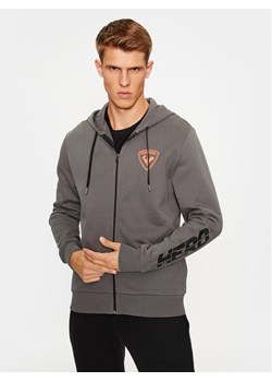 Rossignol Bluza Hero Fz Hoodie RLMMS10 Szary Regular Fit ze sklepu MODIVO w kategorii Bluzy męskie - zdjęcie 181119700