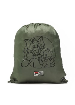 Fila Worek Tensta Warner Bros Small Sport Drawstring Backapck Zielony ze sklepu MODIVO w kategorii Plecaki dla dzieci - zdjęcie 181119742
