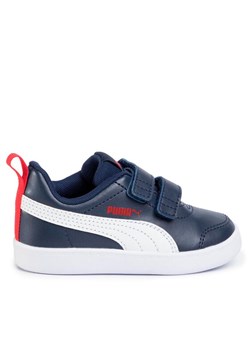 Puma Sneakersy Courtflex V2 V Inf 371544 01 Granatowy ze sklepu MODIVO w kategorii Buty sportowe dziecięce - zdjęcie 181119913