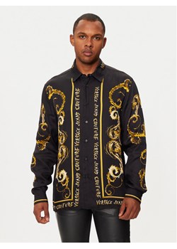 Versace Jeans Couture Koszula 77GAL2RC Czarny Regular Fit ze sklepu MODIVO w kategorii Koszule męskie - zdjęcie 181119922