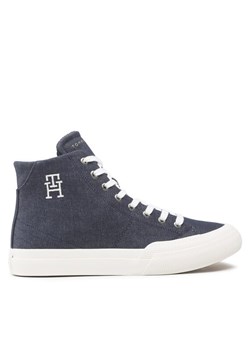 Tommy Hilfiger Sneakersy Th Hi Vulc Premium FM0FM04542 Granatowy ze sklepu MODIVO w kategorii Trampki męskie - zdjęcie 181119982