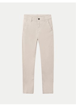 Mayoral Spodnie materiałowe 530 Beżowy Slim Fit - id: 0000305070494 - marki Mayoral - 181120001 Mayoral Spodnie materiałowe 530 Beżowy Slim Fit ze sklepu MODIVO w kategorii Spodnie dziewczęce - zdjęcie 181120001