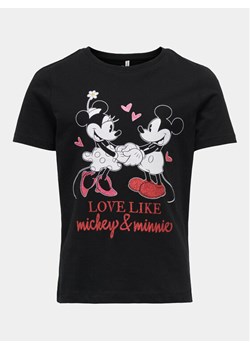 Kids ONLY T-Shirt MICKEY 15319034 Czarny Regular Fit ze sklepu MODIVO w kategorii Bluzki dziewczęce - zdjęcie 181120124