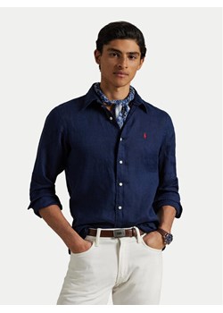 Polo Ralph Lauren Koszula 710968915007 Granatowy Slim Fit ze sklepu MODIVO w kategorii Koszule męskie - zdjęcie 181120132