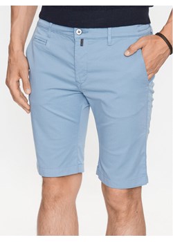 Pierre Cardin Szorty materiałowe 34770/000/4007 Niebieski Modern Fit ze sklepu MODIVO w kategorii Spodenki męskie - zdjęcie 181120172