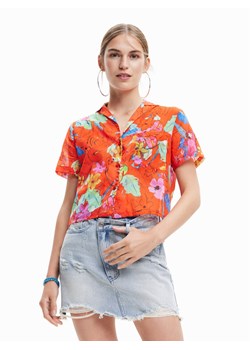 Desigual Koszula 23SWCW45 Pomarańczowy Loose Fit ze sklepu MODIVO w kategorii Koszule damskie - zdjęcie 181120202