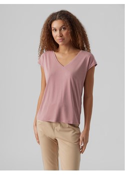 Vero Moda T-Shirt Filli 10247666 Różowy Regular Fit ze sklepu MODIVO w kategorii Bluzki damskie - zdjęcie 181120230