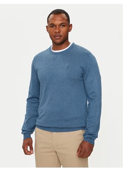 Lindbergh Sweter 30-80043 Niebieski Slim Fit ze sklepu MODIVO w kategorii Swetry męskie - zdjęcie 181120241