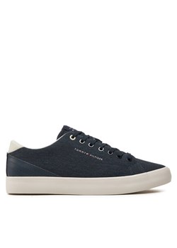 Tommy Hilfiger Tenisówki Th Hi Vulc Low Summer Cvs FM0FM05056 Granatowy ze sklepu MODIVO w kategorii Trampki męskie - zdjęcie 181120341
