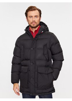 Tommy Hilfiger Kurtka zimowa Essential Rockie MW0MW33961 Czarny Regular Fit ze sklepu MODIVO w kategorii Kurtki męskie - zdjęcie 181120462