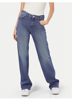 Noisy May Jeansy Yolanda 27025067 Niebieski Wide Leg ze sklepu MODIVO w kategorii Jeansy damskie - zdjęcie 181120522