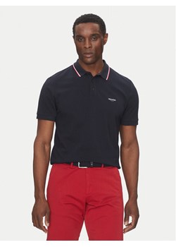 Hechter Paris Polo 74018 151902 Granatowy Regular Fit ze sklepu MODIVO w kategorii T-shirty męskie - zdjęcie 181120610