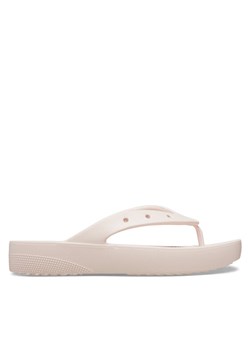 Crocs Japonki Classic Platform Flip W 207714 Różowy ze sklepu MODIVO w kategorii Klapki damskie - zdjęcie 181120611