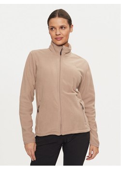 Whistler Polar Cocoon W Fleece W211201 Beżowy Regular Fit ze sklepu MODIVO w kategorii Bluzy damskie - zdjęcie 181120641