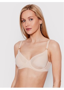 Chantelle Biustonosz z fiszbiną Pure Light C10M10 Beżowy ze sklepu MODIVO w kategorii Biustonosze - zdjęcie 181120750