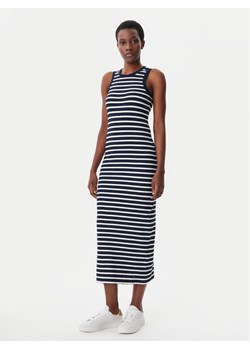 Tommy Hilfiger Sukienka letnia WW0WW38838 Granatowy Slim Fit ze sklepu MODIVO w kategorii Sukienki - zdjęcie 181120753