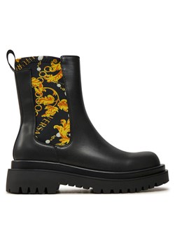 Versace Jeans Couture Sztyblety Drew 77VA3S60 Czarny ze sklepu MODIVO w kategorii Botki - zdjęcie 181120840