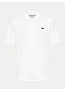 Lacoste Polo DH3201 Biały Regular Fit ze sklepu MODIVO w kategorii T-shirty męskie - zdjęcie 181120931