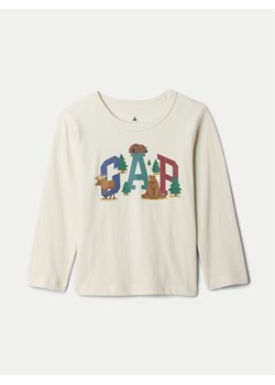 Gap Bluzka 515126-05 Beżowy Regular Fit ze sklepu MODIVO w kategorii Bluzki dziewczęce - zdjęcie 181120934