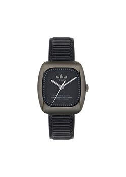 adidas Zegarek Retro Wave One AOSY24527 Czarny ze sklepu MODIVO w kategorii Zegarki - zdjęcie 181121030