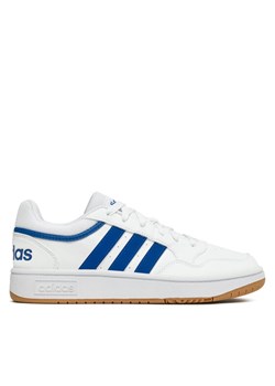 adidas Sneakersy Hoops 3.0 GY5435 Biały ze sklepu MODIVO w kategorii Buty sportowe męskie - zdjęcie 181121071