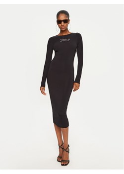 Juicy Couture Sukienka codzienna Dizzie JCWED24309 Czarny Slim Fit ze sklepu MODIVO w kategorii Sukienki - zdjęcie 181121092