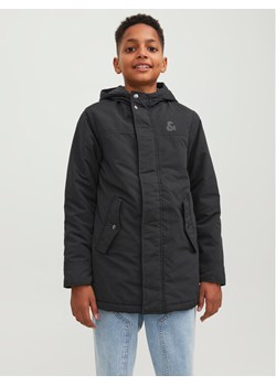 Jack&Jones Junior Kurtka zimowa 12236588 Czarny Regular Fit ze sklepu MODIVO w kategorii Kurtki chłopięce - zdjęcie 181121143