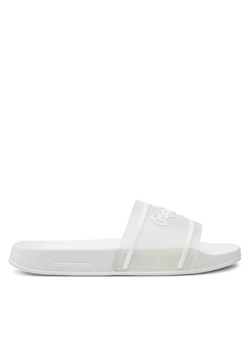 Pepe Jeans Klapki Slider Translucent W PLS70147 Biały ze sklepu MODIVO w kategorii Klapki damskie - zdjęcie 181121361