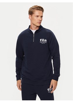Fila Bluza FAM0660 Granatowy Regular Fit ze sklepu MODIVO w kategorii Bluzy męskie - zdjęcie 181121432