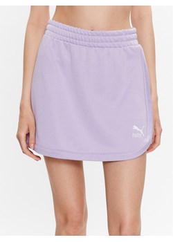 Puma Spódnica mini Classics 538061 Fioletowy Regular Fit ze sklepu MODIVO w kategorii Spódnice - zdjęcie 181121514