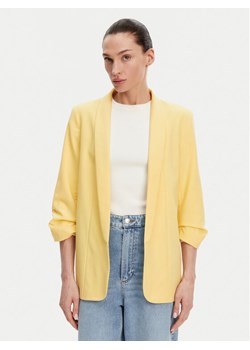 Pieces Marynarka Bosella 17090996 Żółty Regular Fit ze sklepu MODIVO w kategorii Marynarki damskie - zdjęcie 181121590